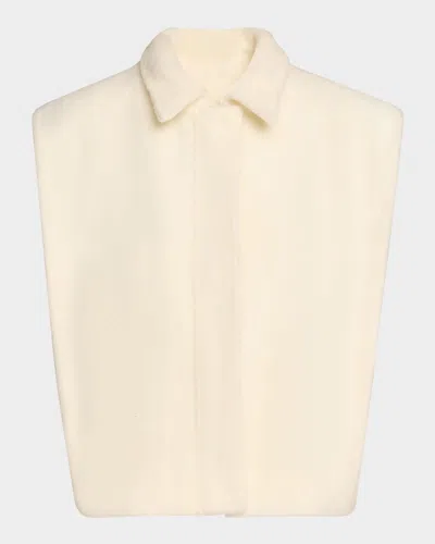 Lune Active Helen Knit Vest In Marshmellow