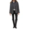 Lune Active Izzy Oversized Blazer In Dark Grey In Grey