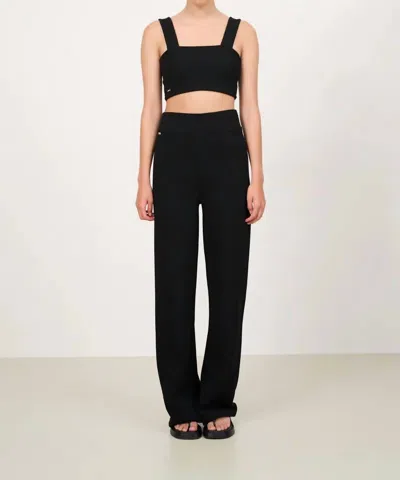 Lune Active Moon Classic Flared Pants In Black