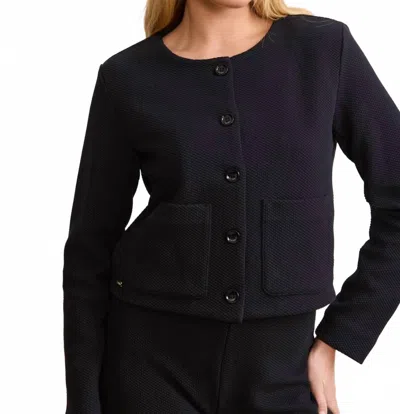 Lune Active Moon Classic Short Jacket In Black