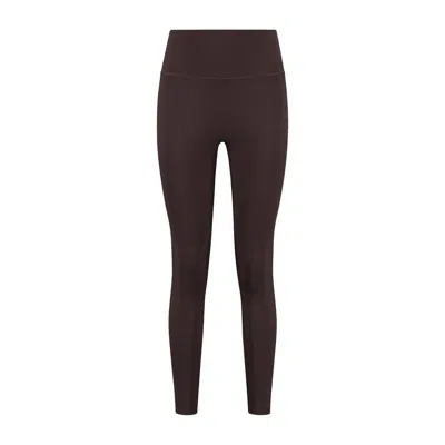 Lune Active River Lift High Waisted Legging In Chocolate In Gold