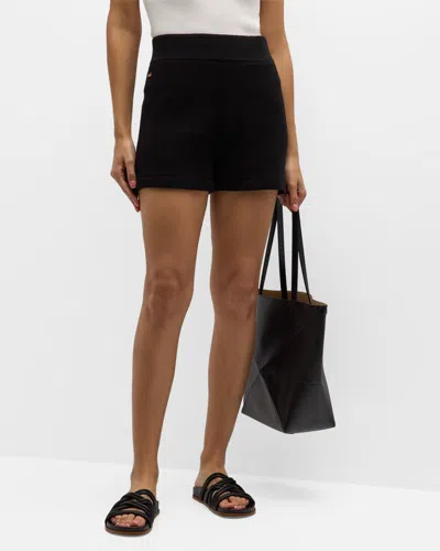 Lune Active Sara Knit Shorts In Black