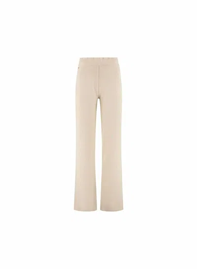 Lune Active Women's Moon Classic Flared Pants In Feather In Neutral