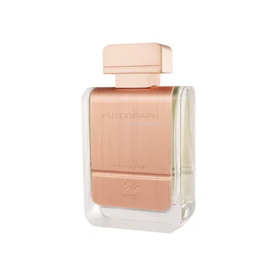 Luniche Unisex Autograph Rose Gold Edp Spray 3 oz (tester) Fragrances 850068869176