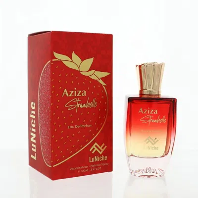 Luniche Unisex Aziza Strawbelle Edp Spray 3.4 oz Fragrances 850068869336 In Transparent