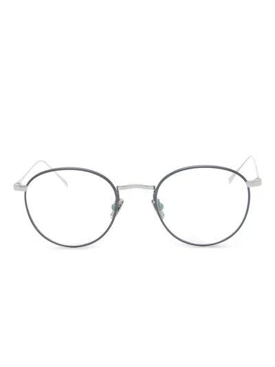 Lunor 圆框眼镜 In Blue