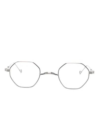 Lunor 几何形镜框眼镜 In Gray