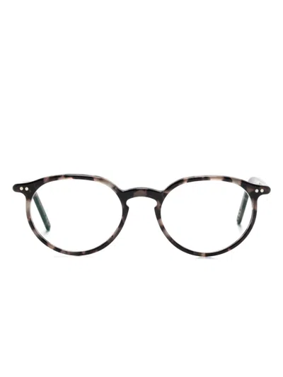 Lunor Pantos-frame Glasses In Grey