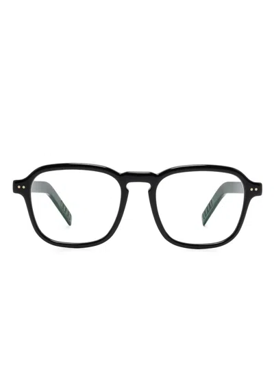 Lunor Square-frame Glasses In Black