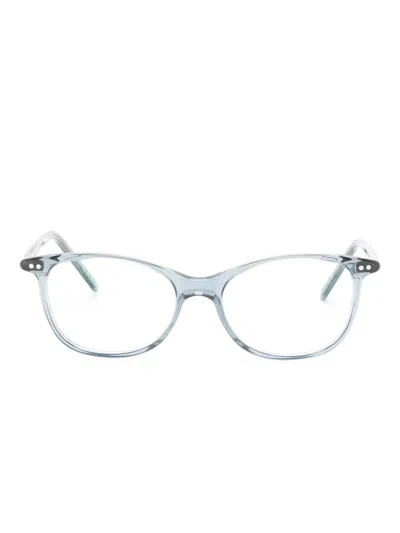 Lunor スリムメガネフレーム In Blue