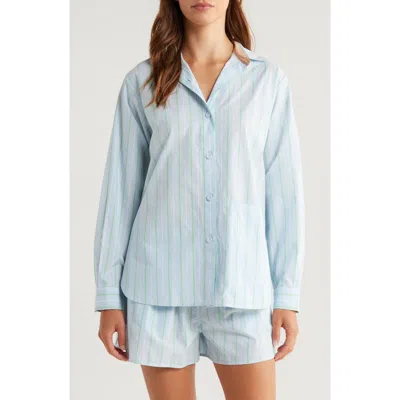 Lunya Airy Cotton & Silk Curve Hem Pajamas