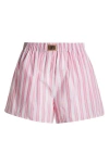 Lunya Airy Cotton Boxer Pajama Shorts