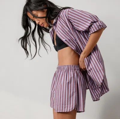 Lunya Airy Cotton Curved Hem Boxer