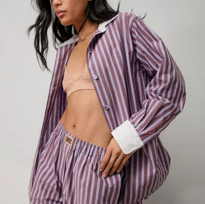Lunya Airy Cotton Curved Hem Shirt