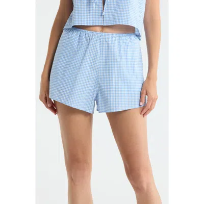 Lunya Airy Cotton Short In Blue