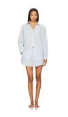 Lunya Airy Long Sleeve Boxer Set