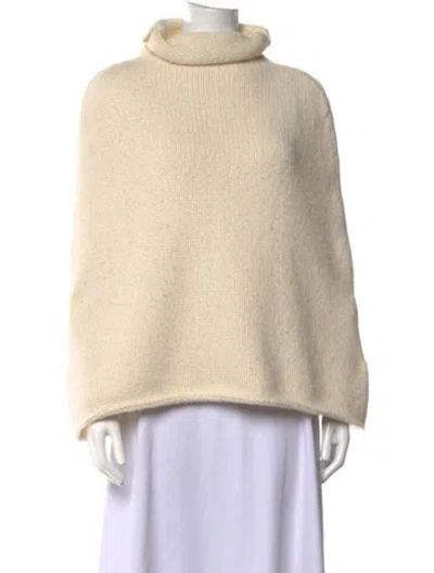Pre-owned Lunya Baby Alpaca Turtleneck Sweater In Neutrals