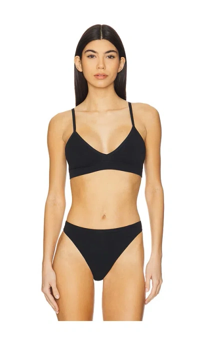 Lunya Bare Bralette In Immersed Black