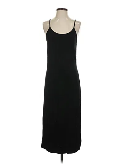 Pre-owned Lunya Casual Dress In Black