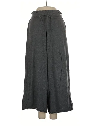 Pre-owned Lunya Casual Pants In Gray