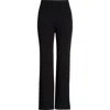 Lunya Cozy Cotton Blend Rib Knit Pants In Black