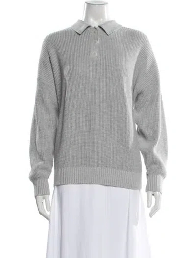 Pre-owned Lunya Crew Neck Sweater In Multi