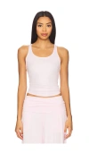 Lunya Organic Pima Cotton Curve Hem Tank