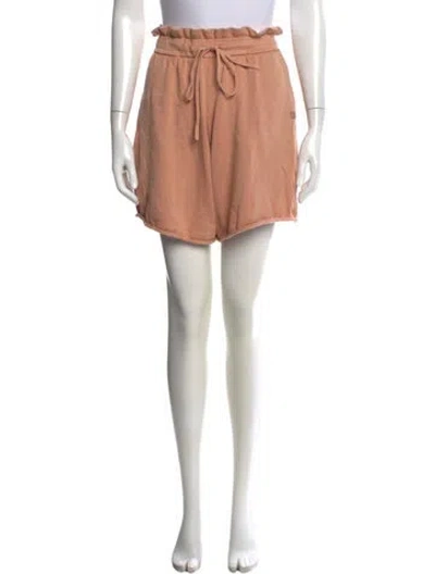 Pre-owned Lunya Knee-length Shorts In Pink