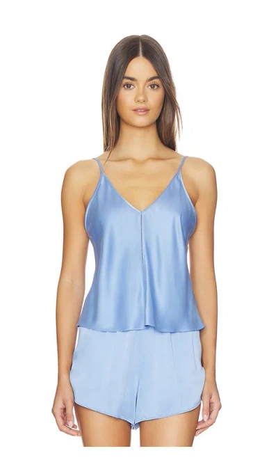 Lunya Ladder Stitch Cami Top In Purple