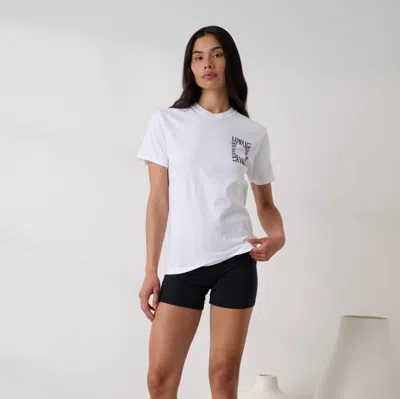 Lunya Leisure White/black