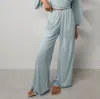 Lunya Linen Knit Side Slit Pant