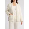 Lunya Lofty Wool Blend Whipstitch Cardigan In Waltzing Ivory