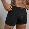 Lunya Men's Soft Modal Boxer Brief In Immersed Black