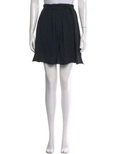 Pre-owned Lunya Mini Shorts In Black