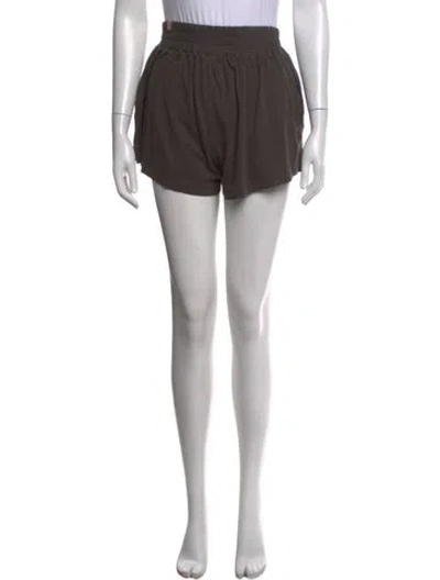 Pre-owned Lunya Mini Shorts In Grey
