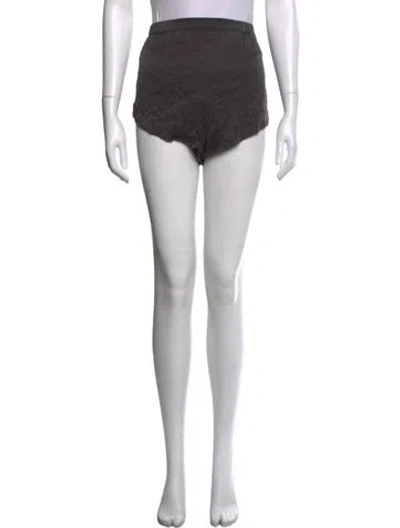 Pre-owned Lunya Mini Shorts In Grey