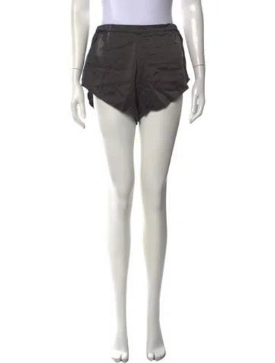 Pre-owned Lunya Mini Shorts In Grey