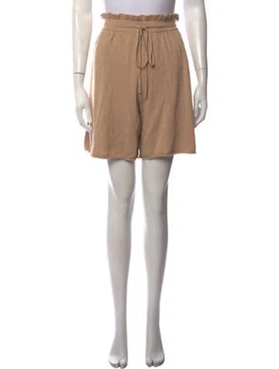 Pre-owned Lunya Mini Shorts In Neutrals