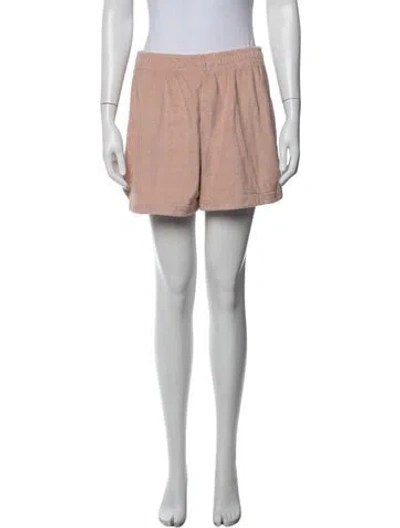 Pre-owned Lunya Mini Shorts In Pink