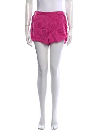 Pre-owned Lunya Mini Shorts In Pink