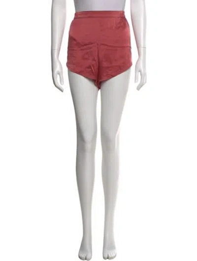Pre-owned Lunya Mini Shorts In Red