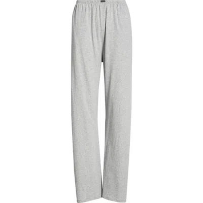 Lunya Organic Pima Cotton Pajama Pants In Gray