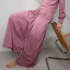 Shop Lunya Organic Pima Wide Leg Pant In Clarion Rose