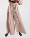 Lunya Organic Pima Wide Leg Lounge Pants In Dulcet Petal