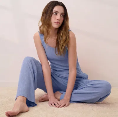 Lunya Pointelle Scoop Neck Tank