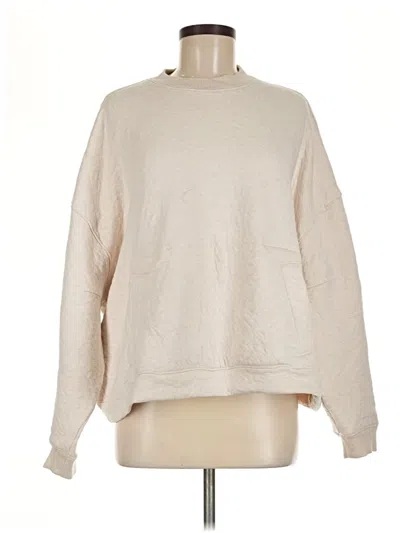 Pre-owned Lunya Pullover Sweater In Ivory