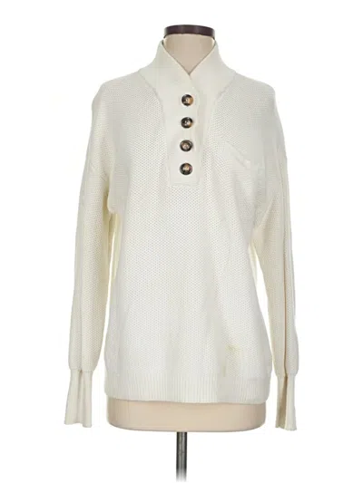Pre-owned Lunya Pullover Sweater In Ivory