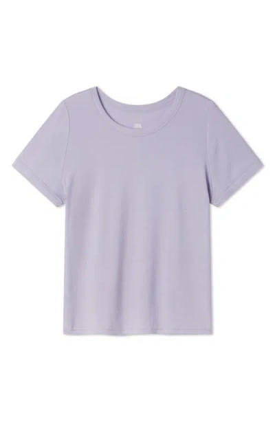 Lunya Ribbed Short Pajamas In Purple