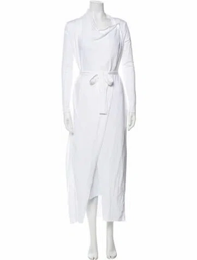 Pre-owned Lunya Robe In Gray
