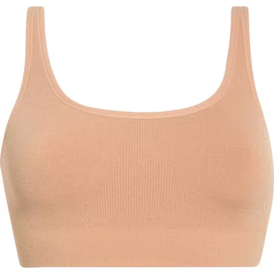 Lunya Seamless Bralette In Brown